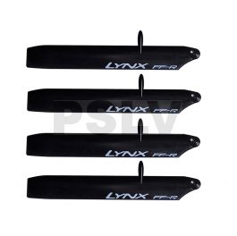 LXT1253-SP  Lynx Main Blade 125 mm Bullet Pro Black 2 sets Trex150  